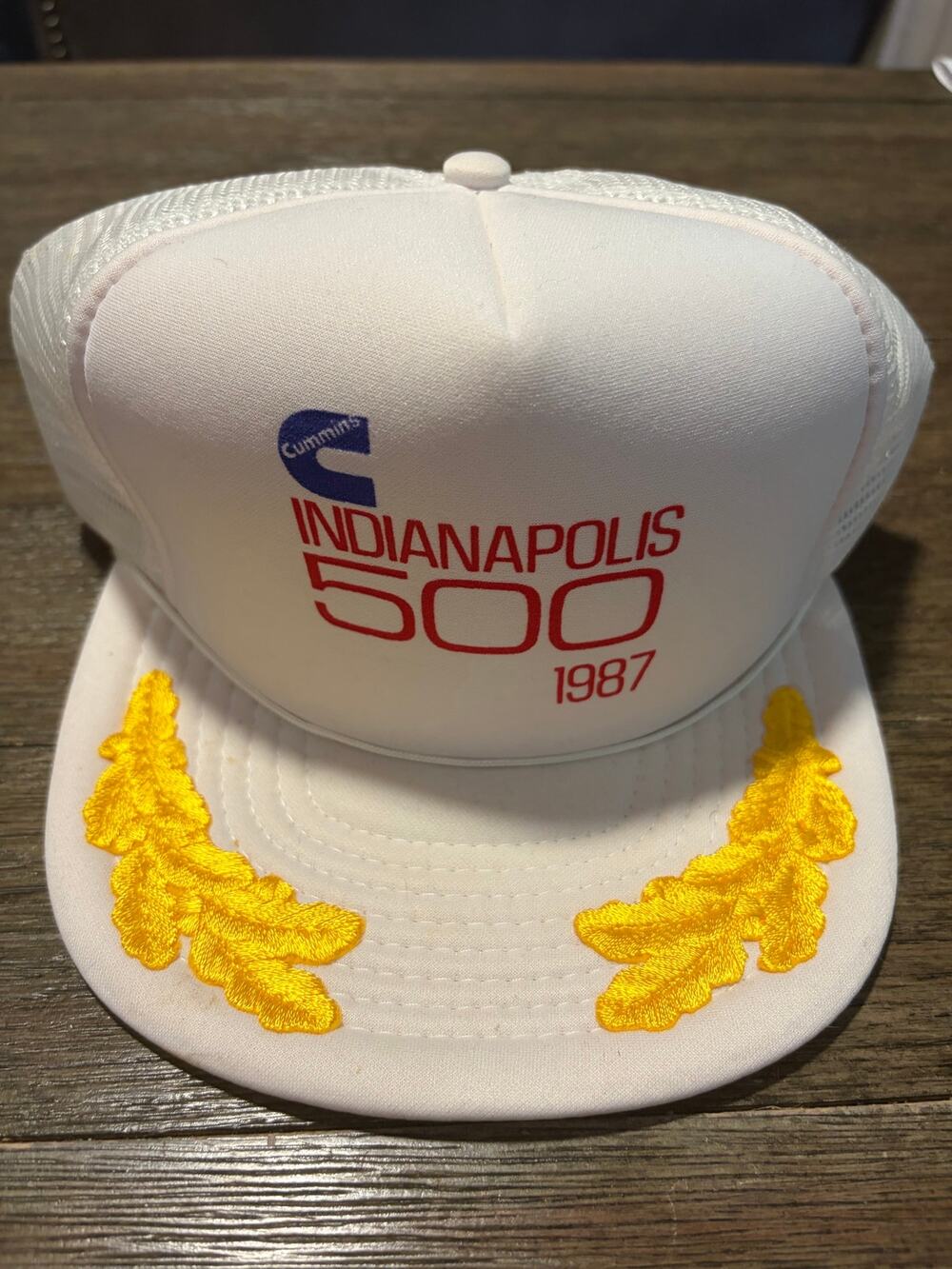 Vintage Cummings Indianapolis 500-1987- SnapBack hat- NWOT